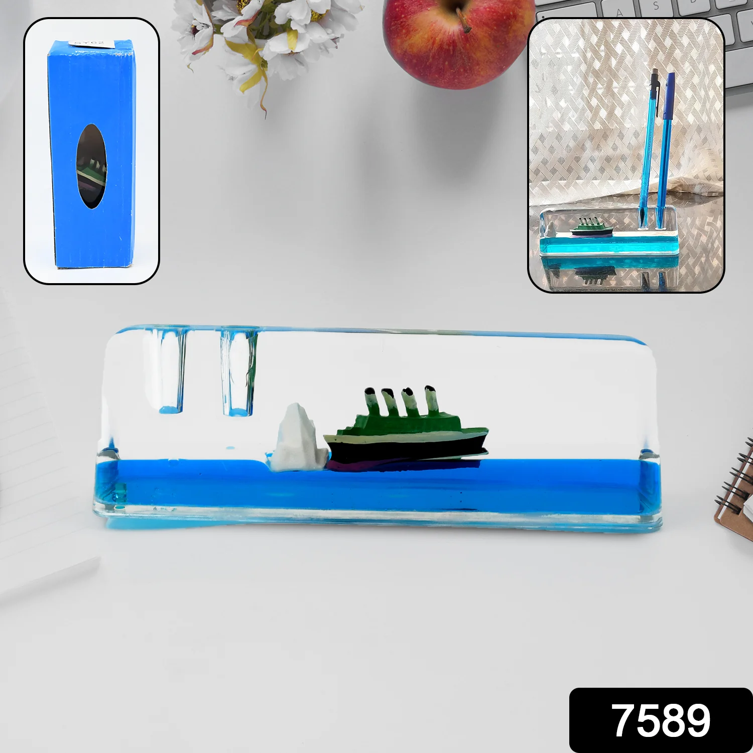 Titanic Floating Desk Ornament
