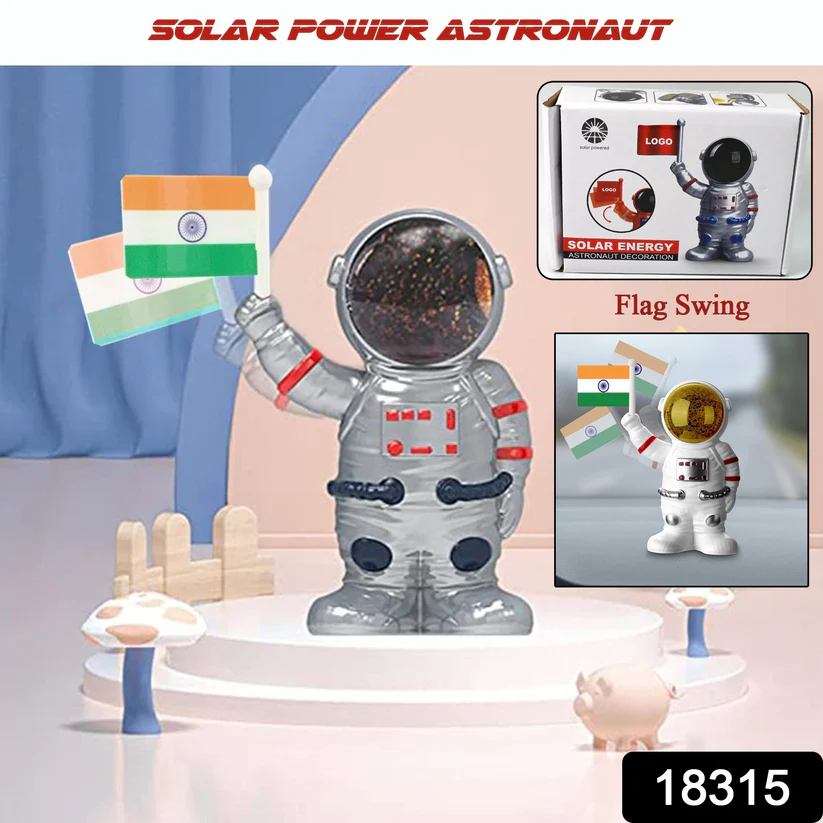 Astronaut Solar Energy Figurine