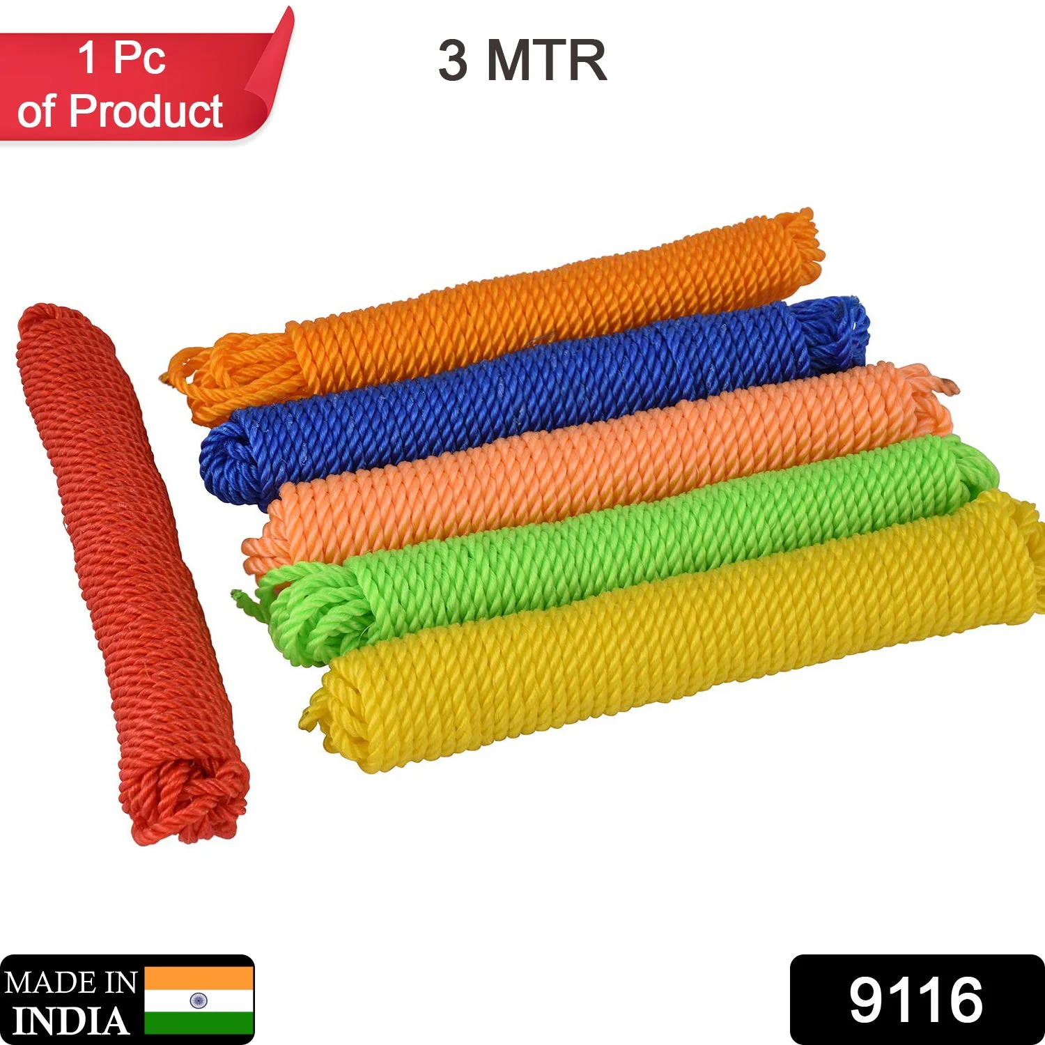 Multi-Color Nylon Ropes (3 Meters)