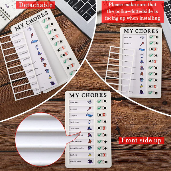 Kids Essential's task board 