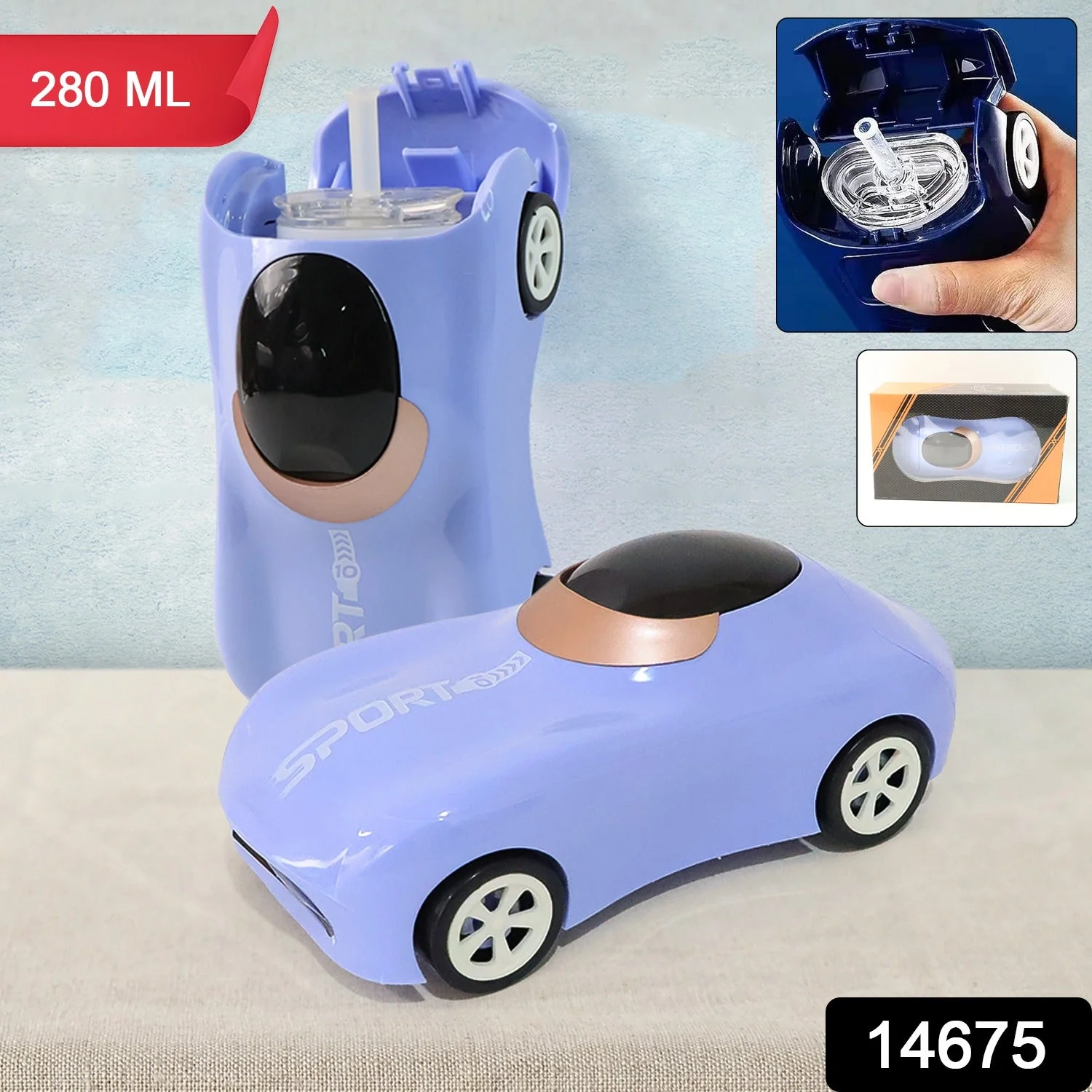 Car-Shaped Water Bottle