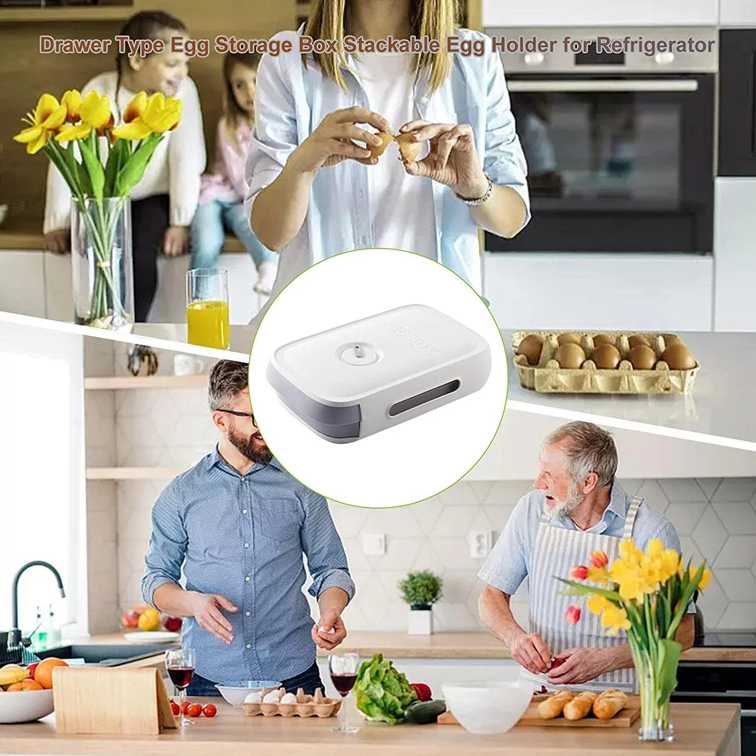 Stackable Egg Storage Box