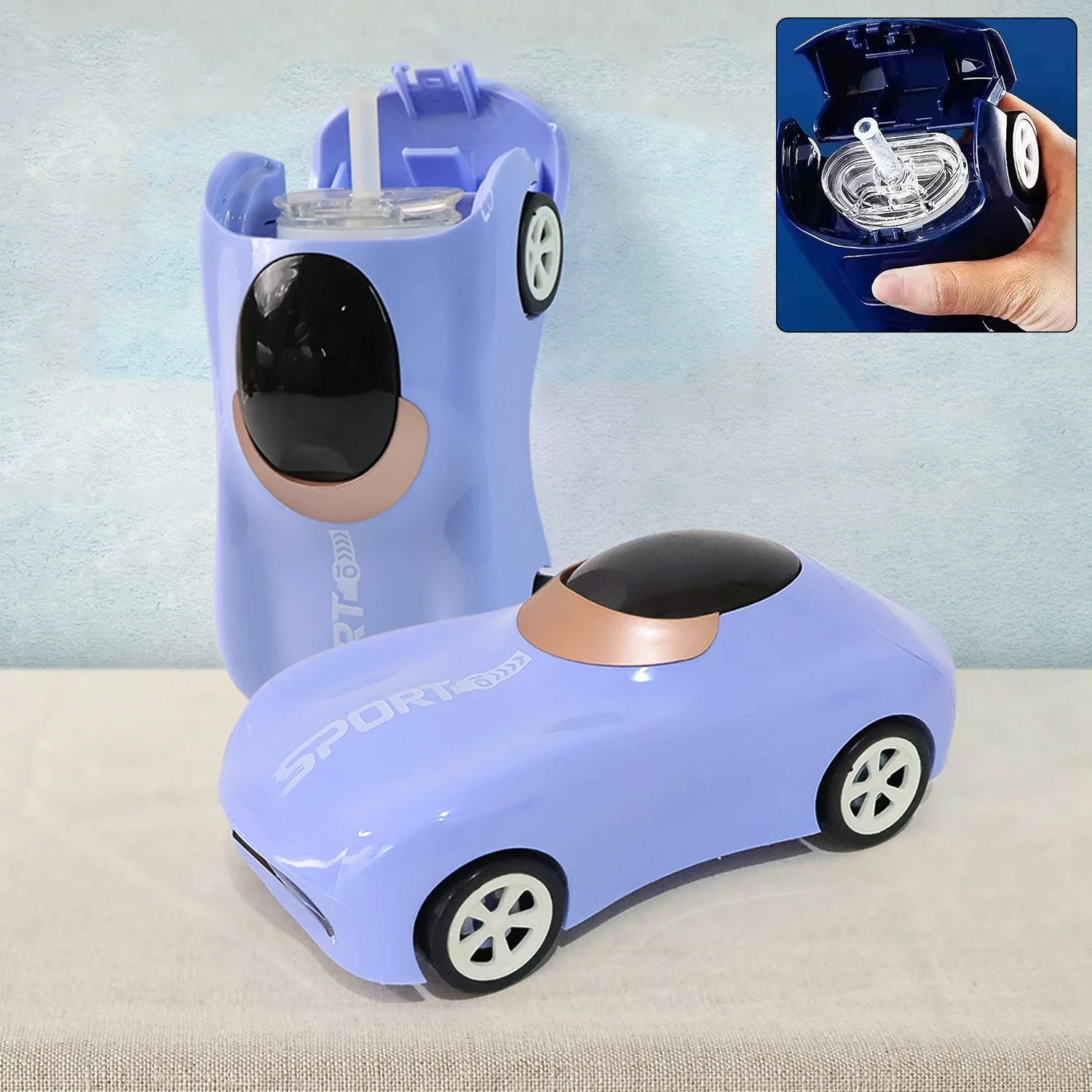 Car-Shaped Water Bottle