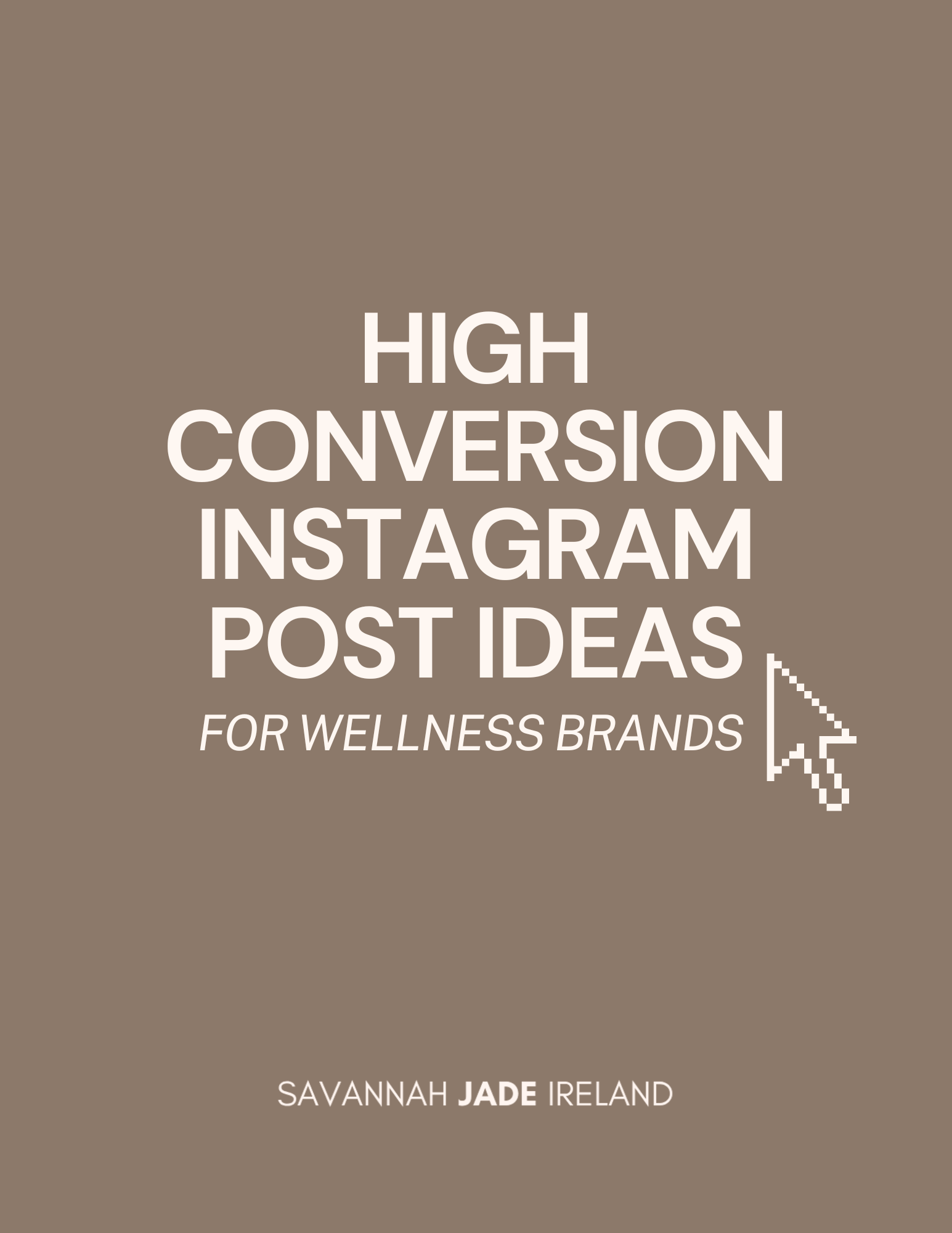 High Conversion Instagram Post Ideas