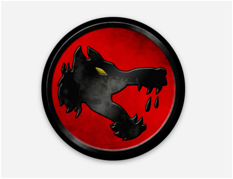 Wolf's Dragoons Mercenaries Vinyl 2" Sticker