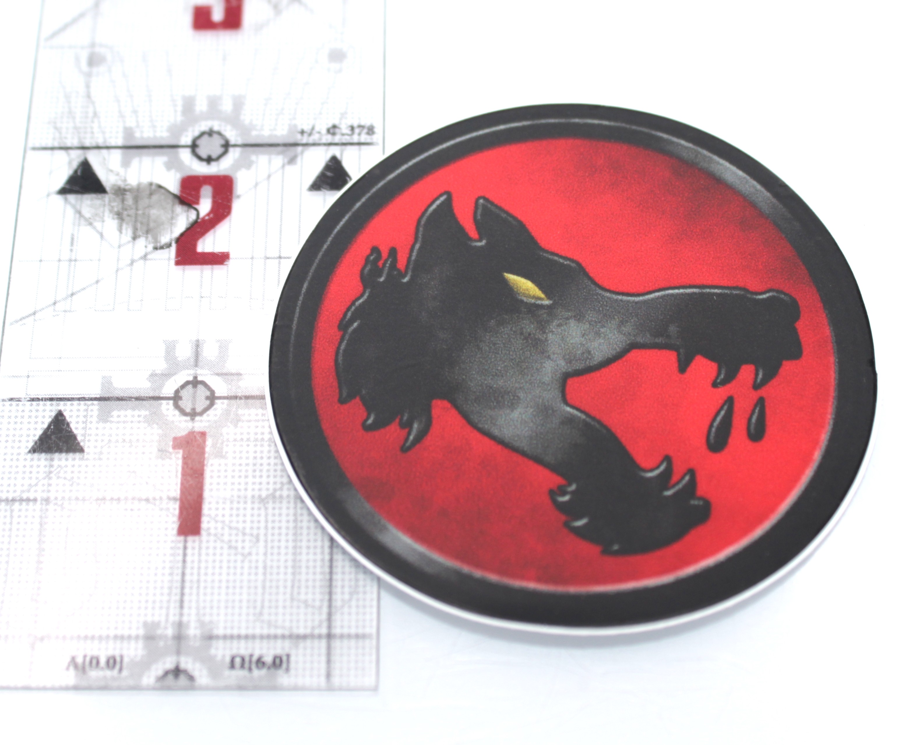 Wolf's Dragoons Mercenaries Vinyl 2" Sticker