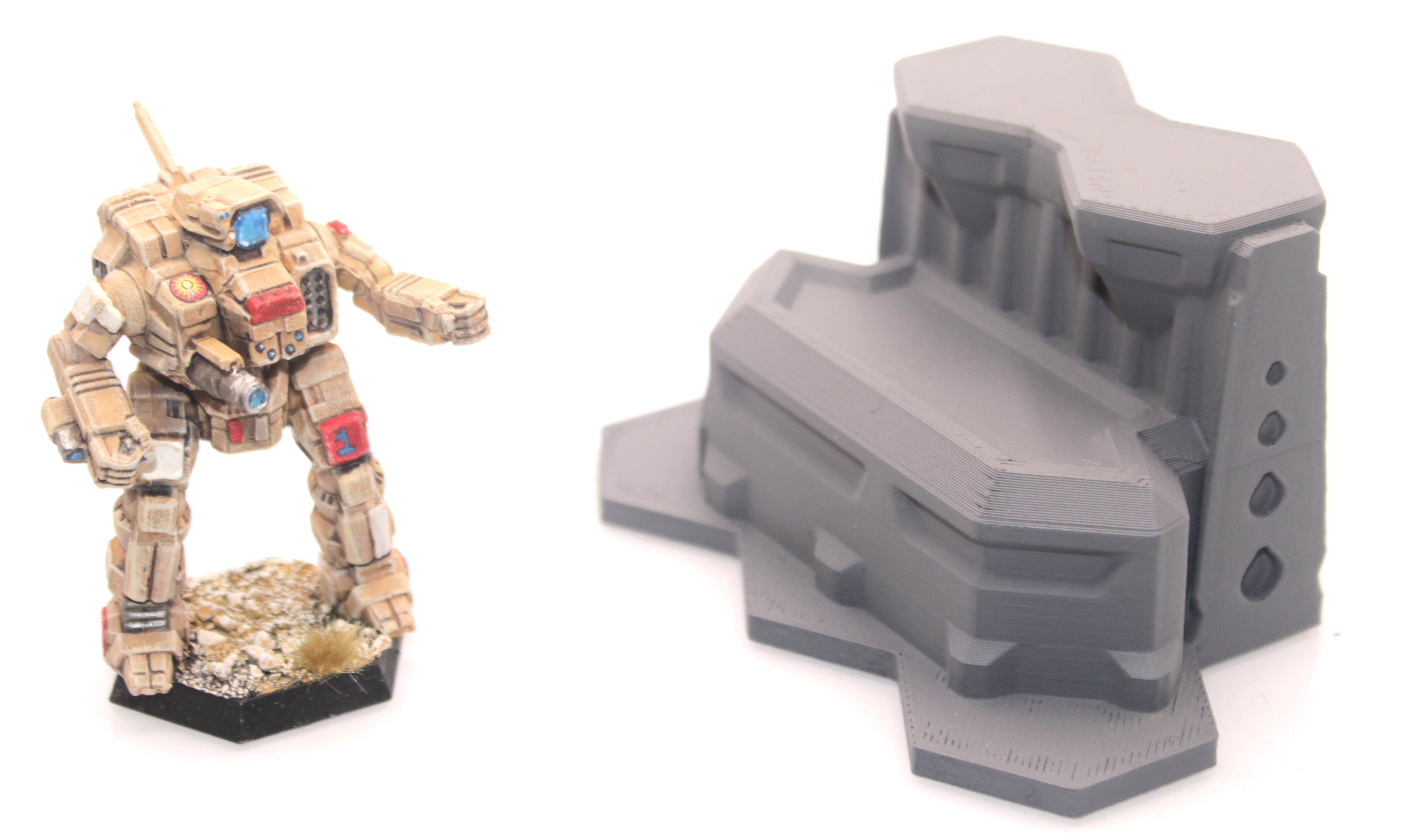 BattleTech Hexed Government Building