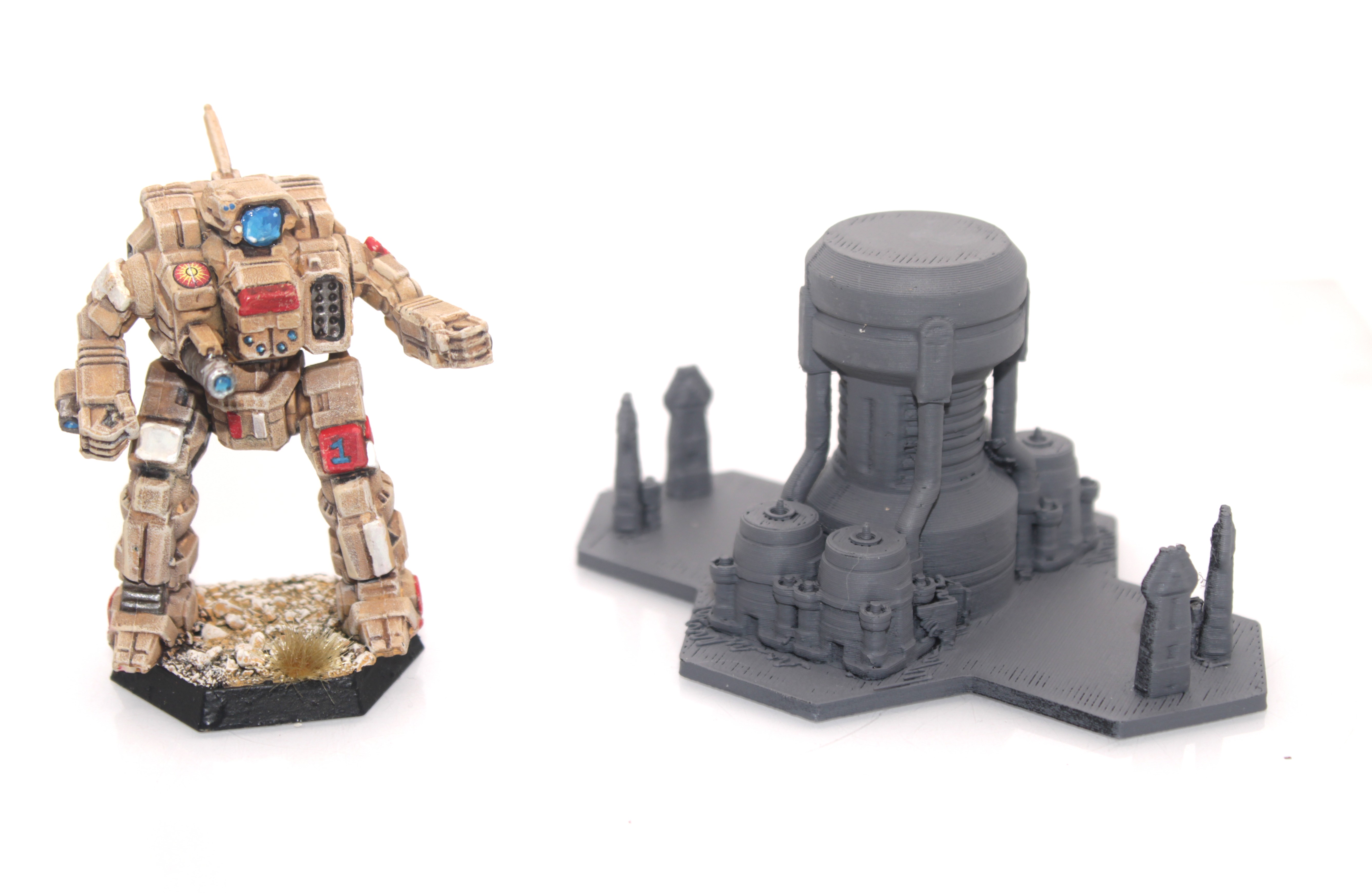 Battletech Power Station Building