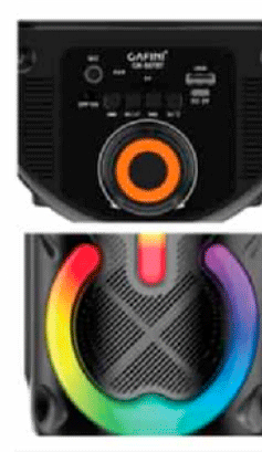 Torre de Sonido Portátil Karaoke "Infinito"