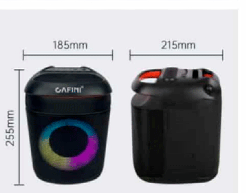 Parlante Portátil Compacto de Alta Potencia