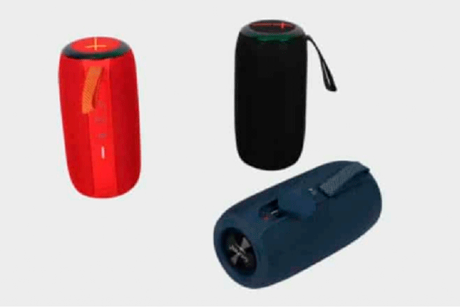 Parlante Bluetooth Portátil XL con Luces LED