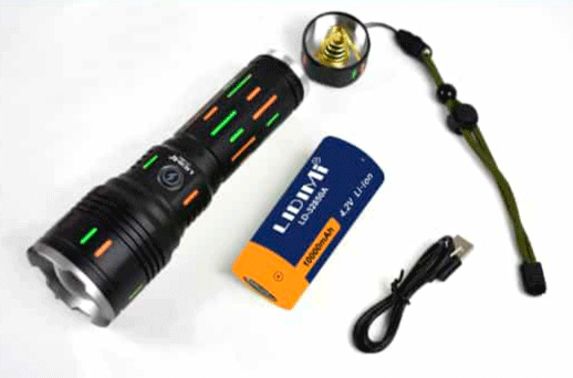 Linterna Lidimi LD-L452A (Máxima Intensidad 50W)
