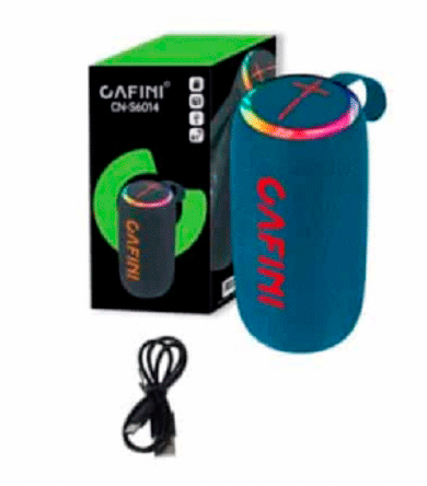 Parlante Bluetooth Portátil XL con Luces LED