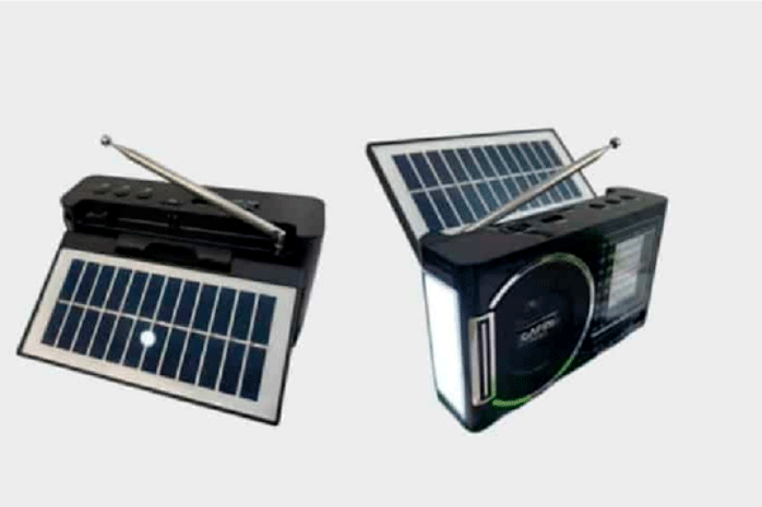 Portátil Multibanda con Carga Solar - GAFINI CN-R41T