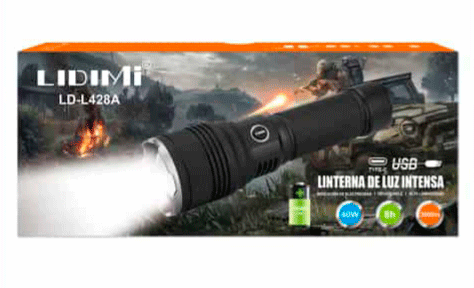 Linterna Táctica Profesional Lidimi LD-L428A