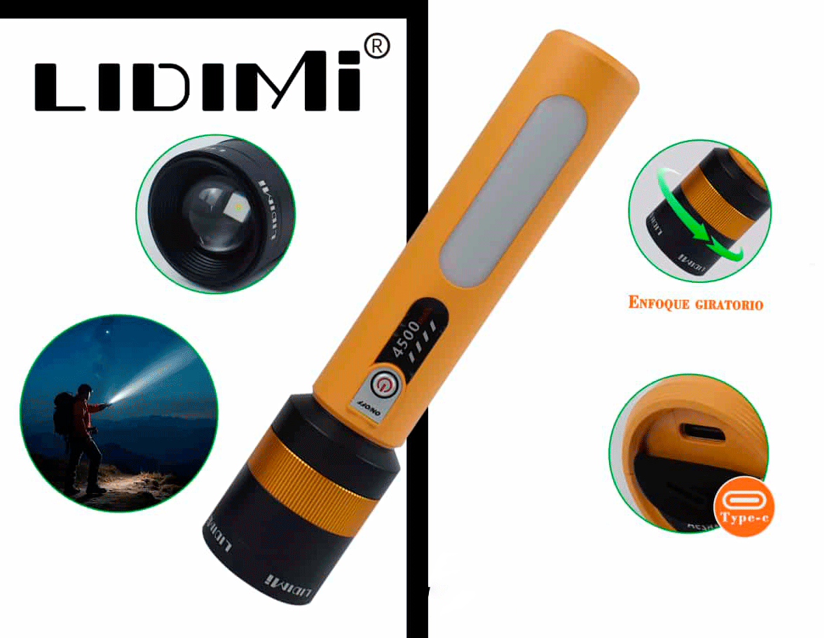  linterna profesional Lidimi LD-L1630A