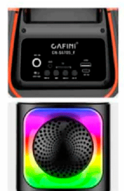 Torre de Sonido Portátil de Doble Altavoz
