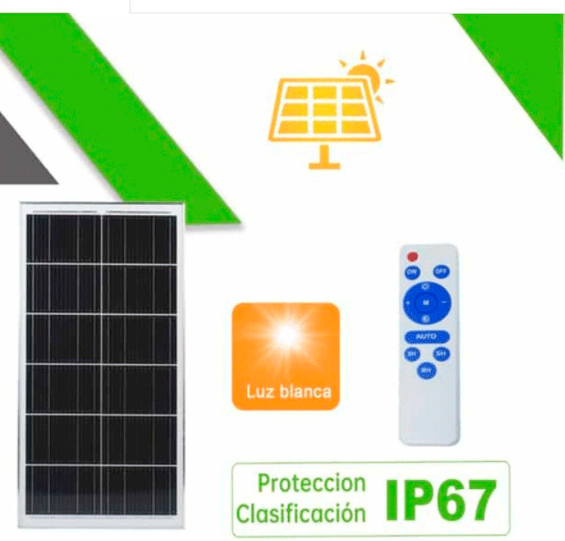 Proyector Solar LED Cafini 1200W Profesional