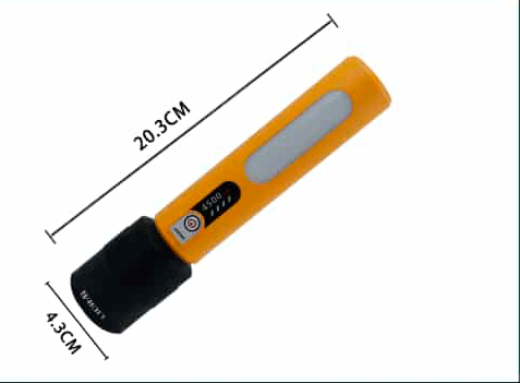 Linterna Lidimi LD-L1629A (Láser Blanco + COB Lateral)