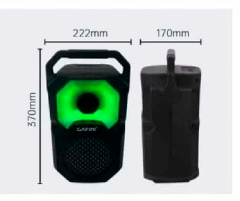 Parlante Inalámbrico Portátil Party Speaker