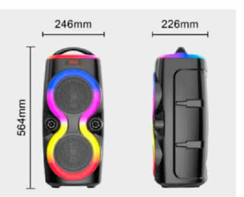 Torre de Sonido Portátil Party Speaker 