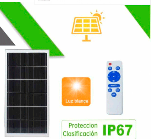 Proyector Solar LED Cafini 1200W – Alto Rendimiento y Máxima Cobertura