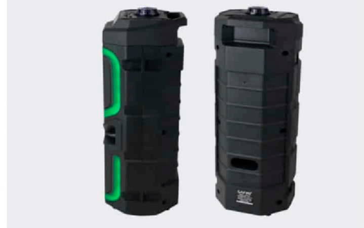 Torre de Sonido Portátil con Pantalla y Luces RGB