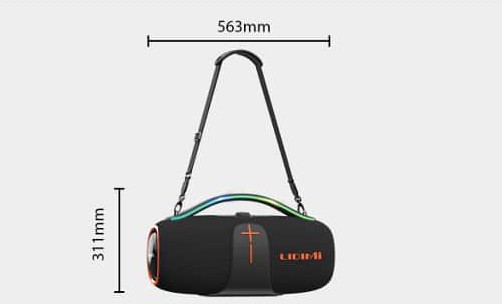 Altavoz Bluetooth portátil LIDIMI