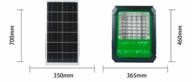 Proyector Solar LED Cafini 1200W Profesional