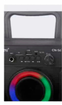 Parlante Portátil "Big Bass" de 8 Pulgadas