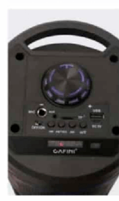 Torre de Sonido Portátil con Display y TWS
