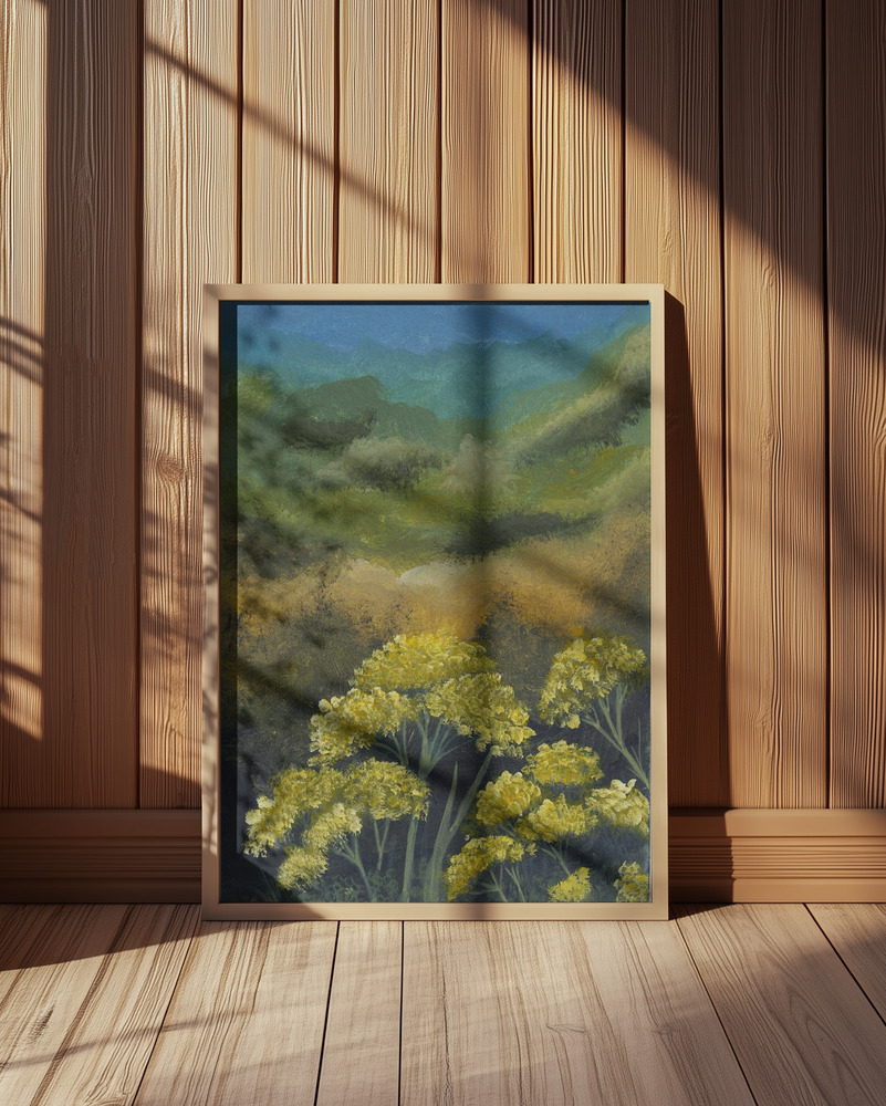  "Goldenrod Meadow" Fine Art Print