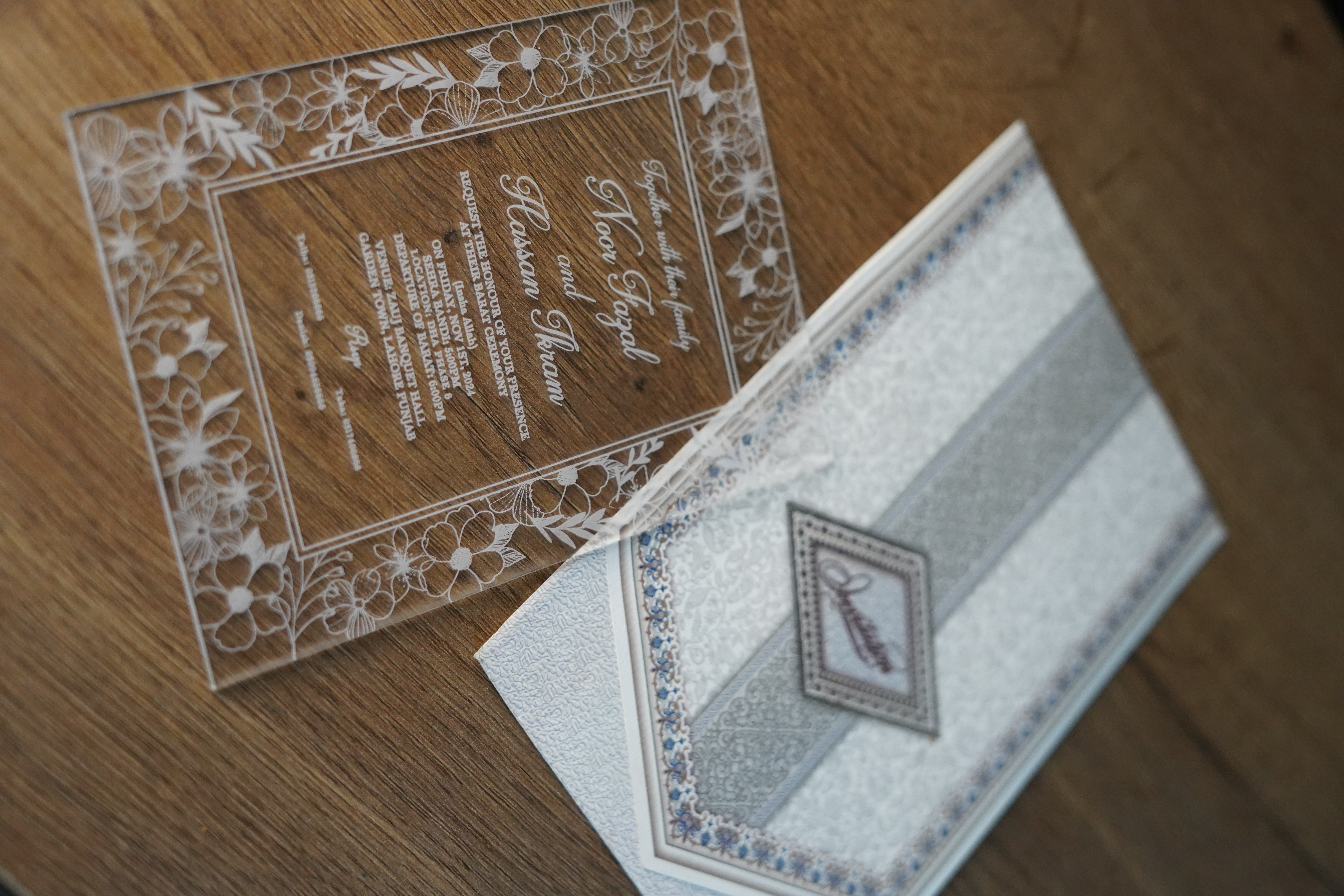 Clear Bliss Invitation D5