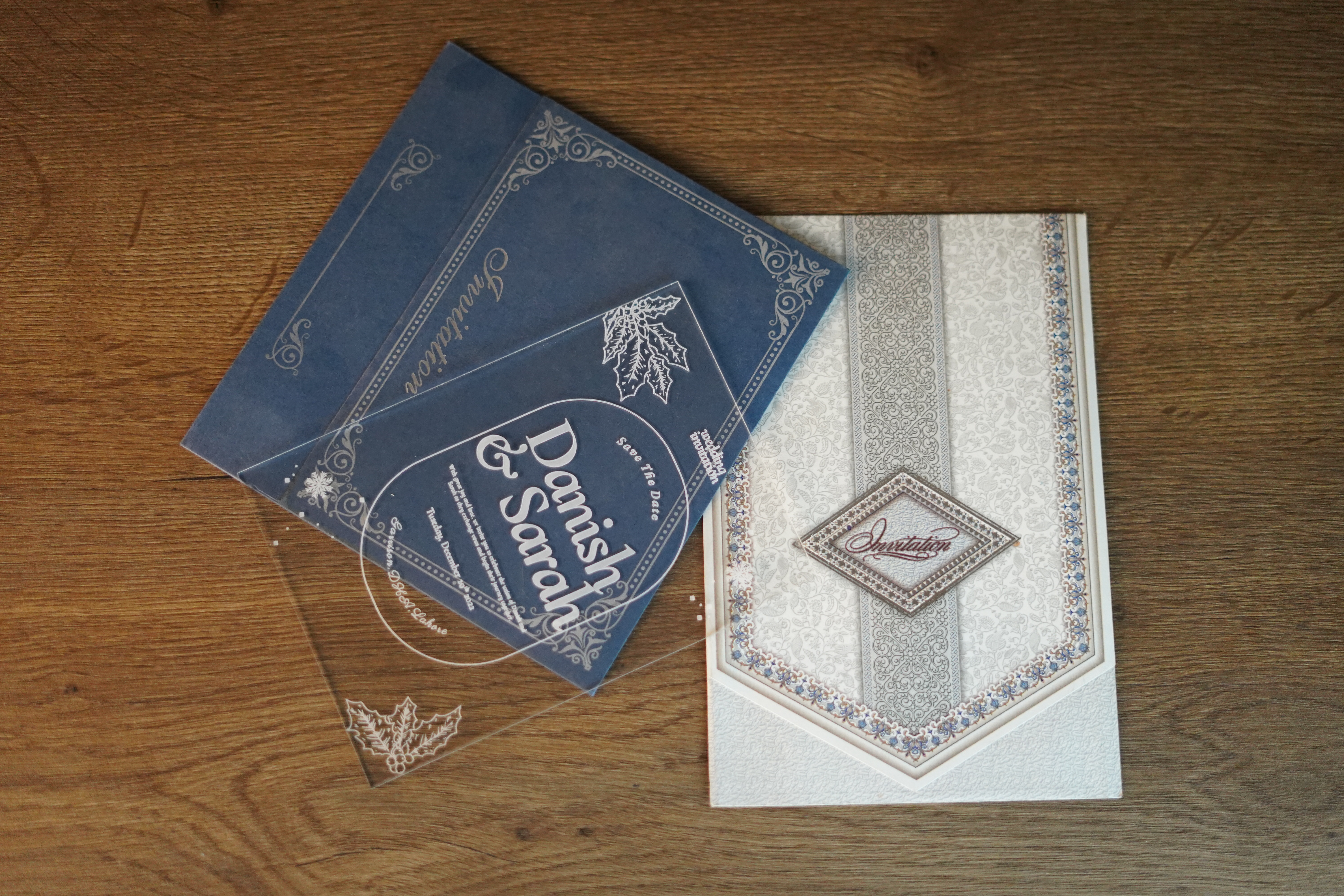 Clear Bliss Invitation D3