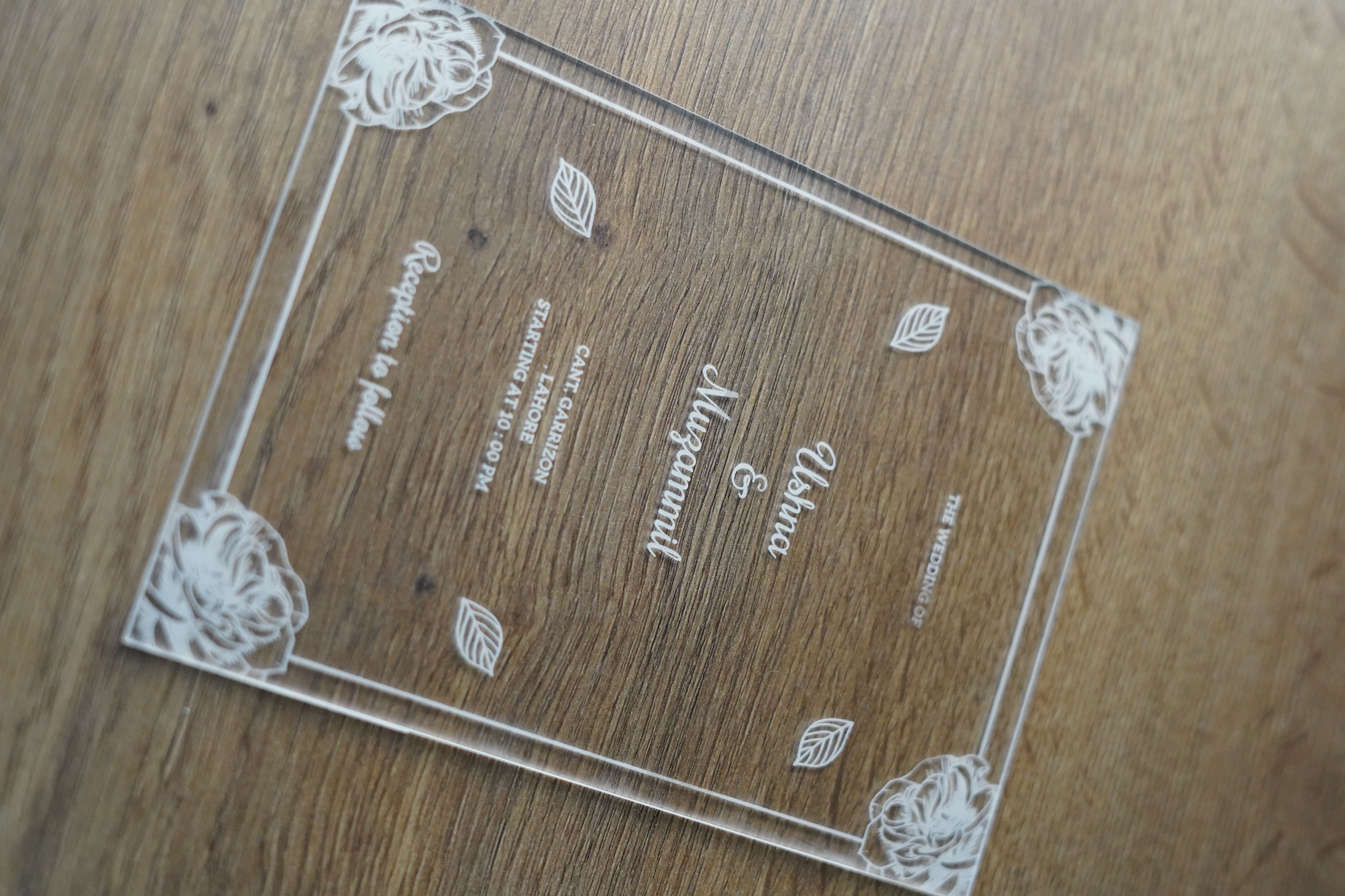 Clear Bliss Invitation D7