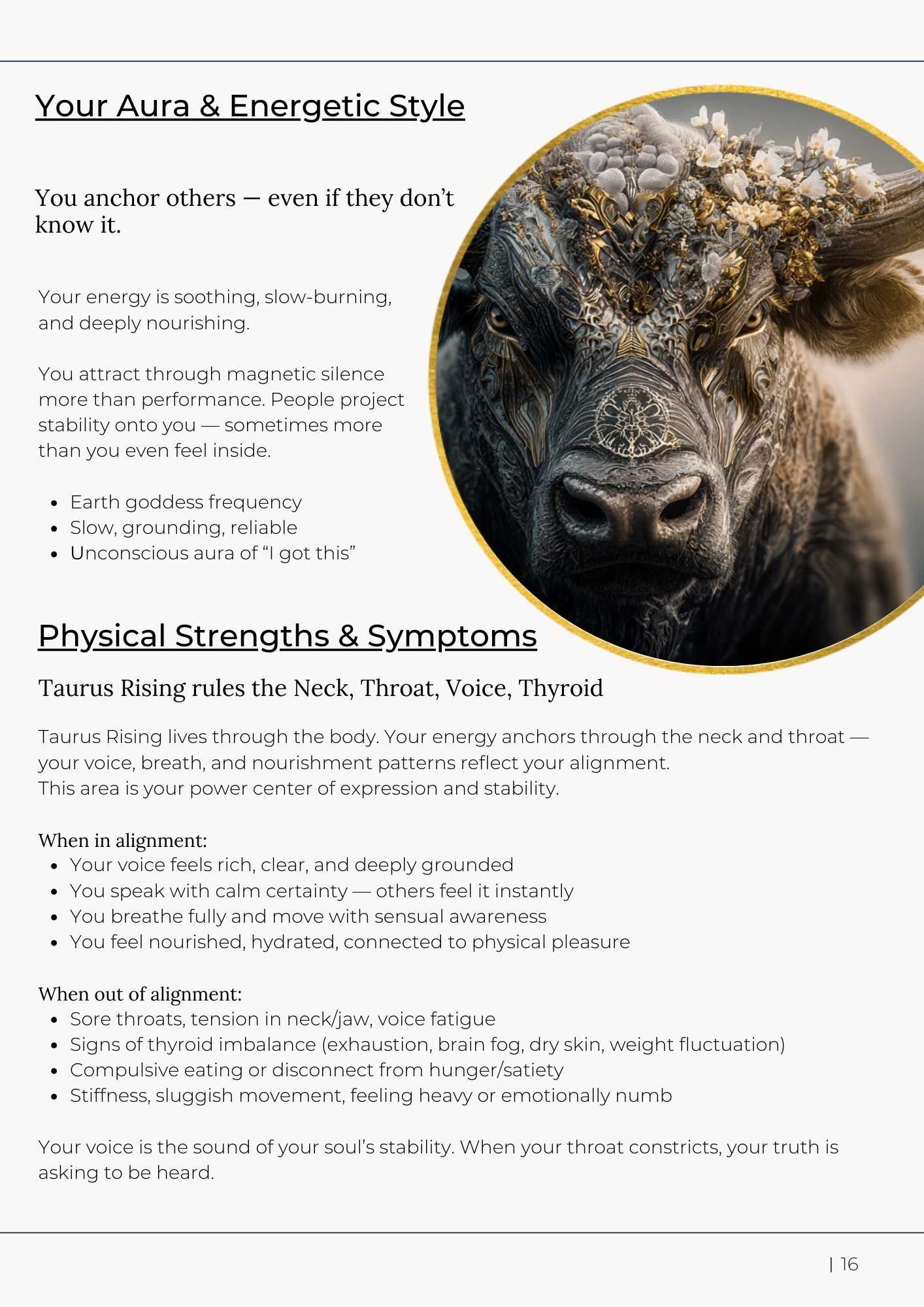 TAURUS Rising Blueprint