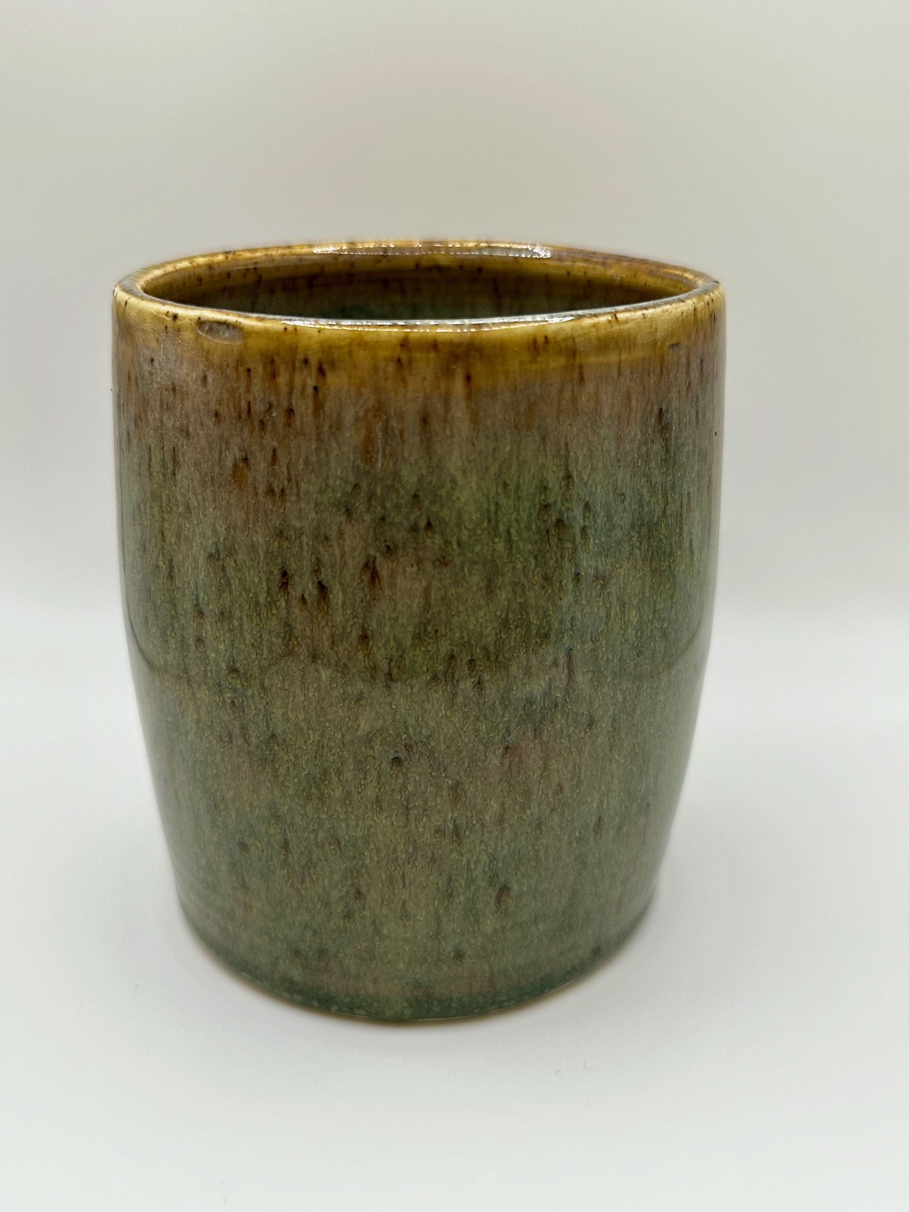 Sandstone Vase in Green