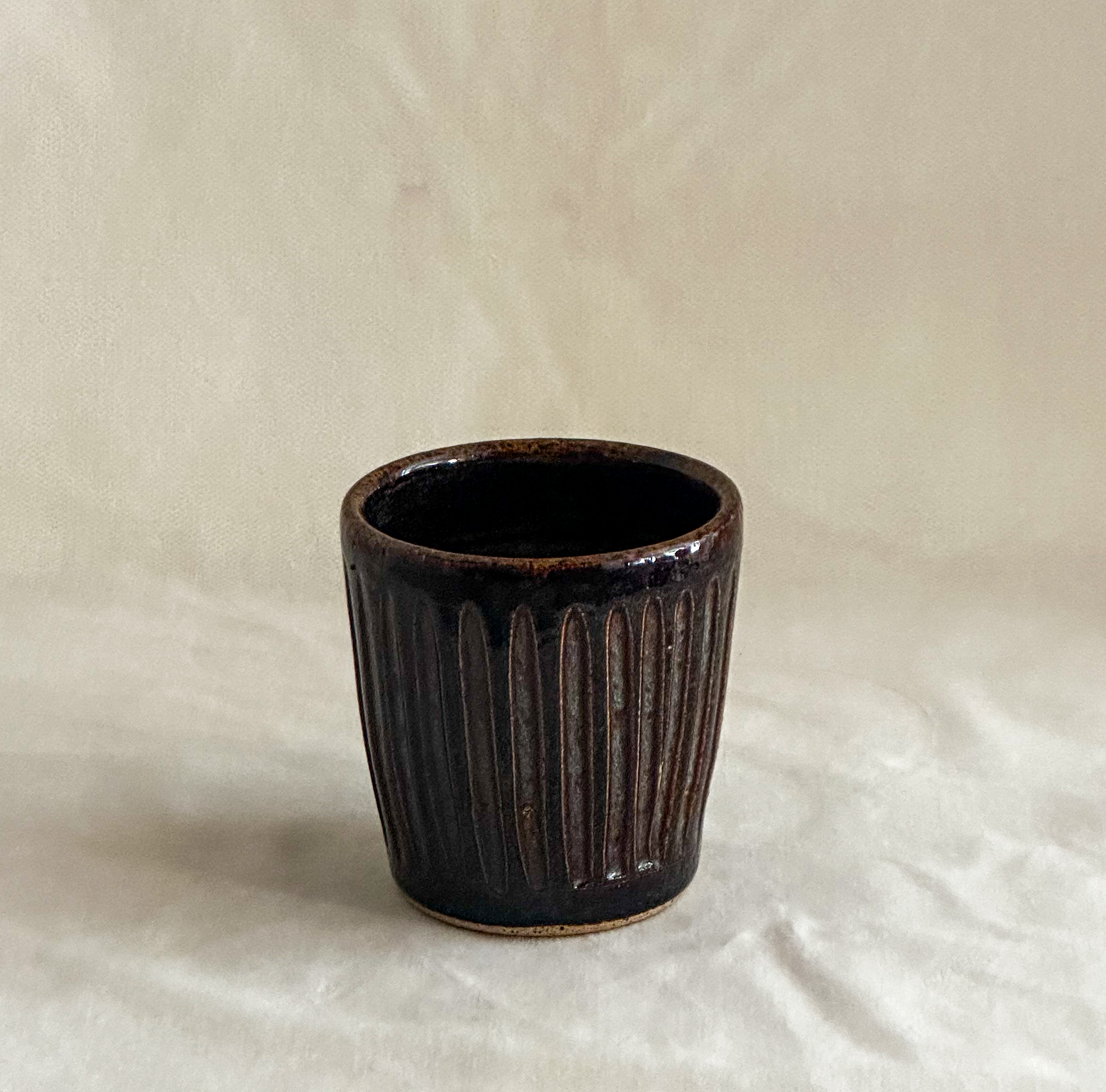 Carved tumbler