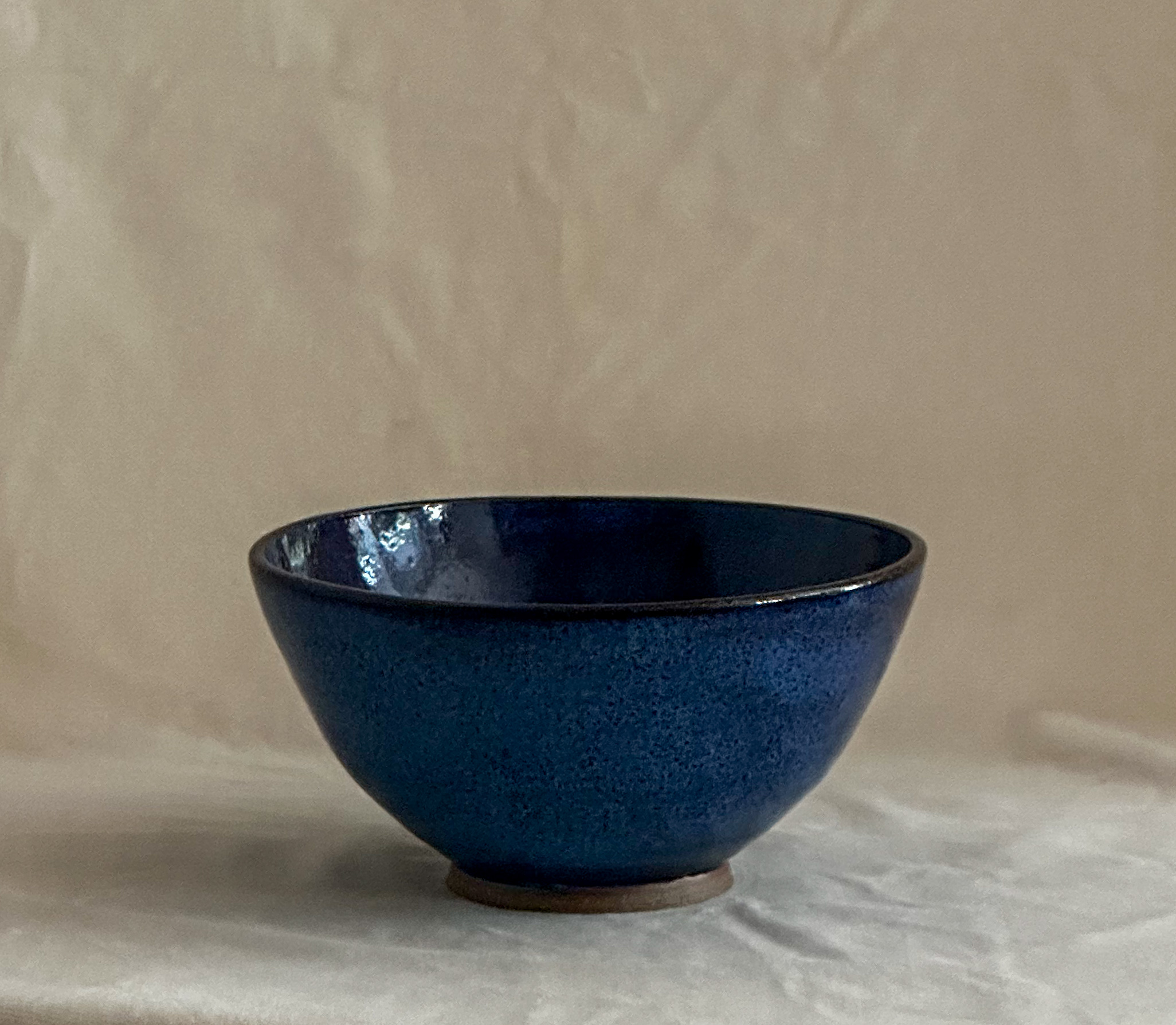 Ramen bowl in blue