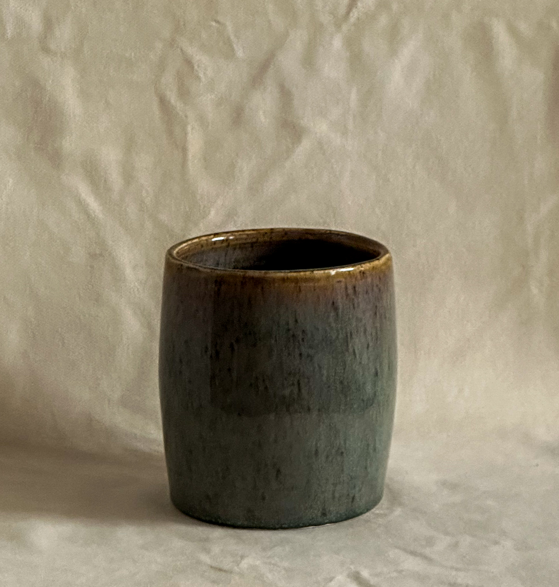 Sandstone Vase in Green