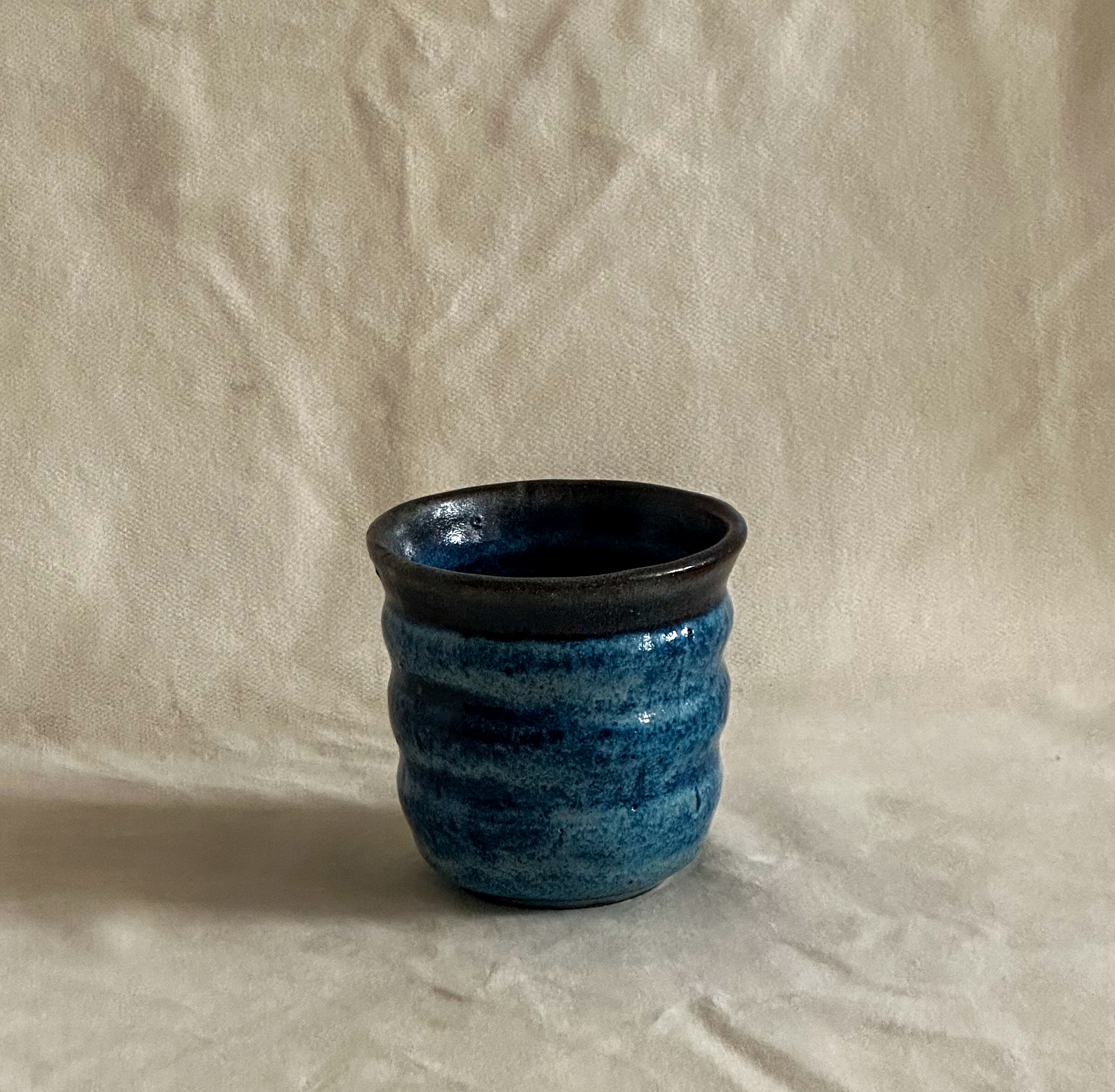 Tumbler in shades of blue