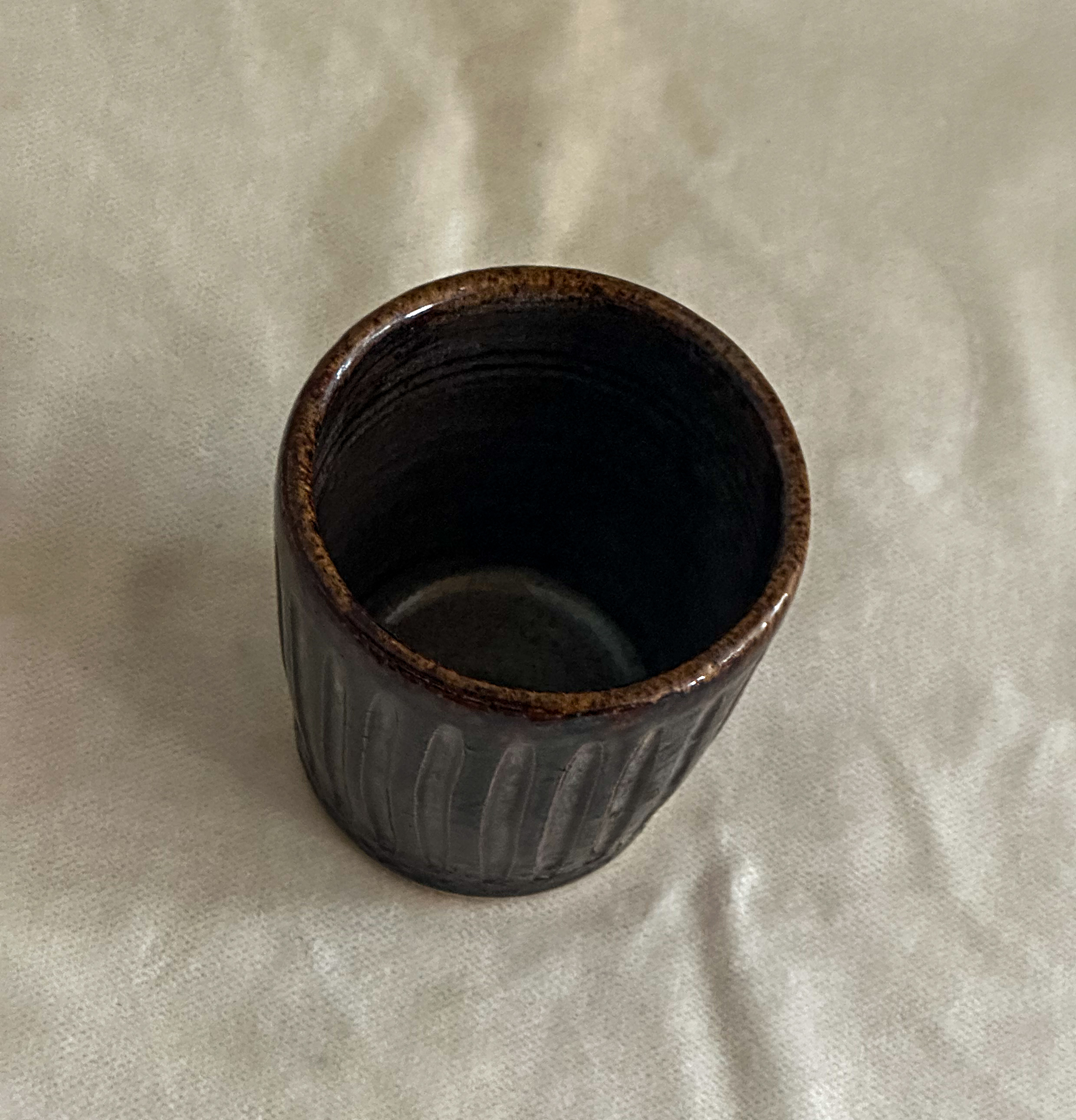 Carved tumbler