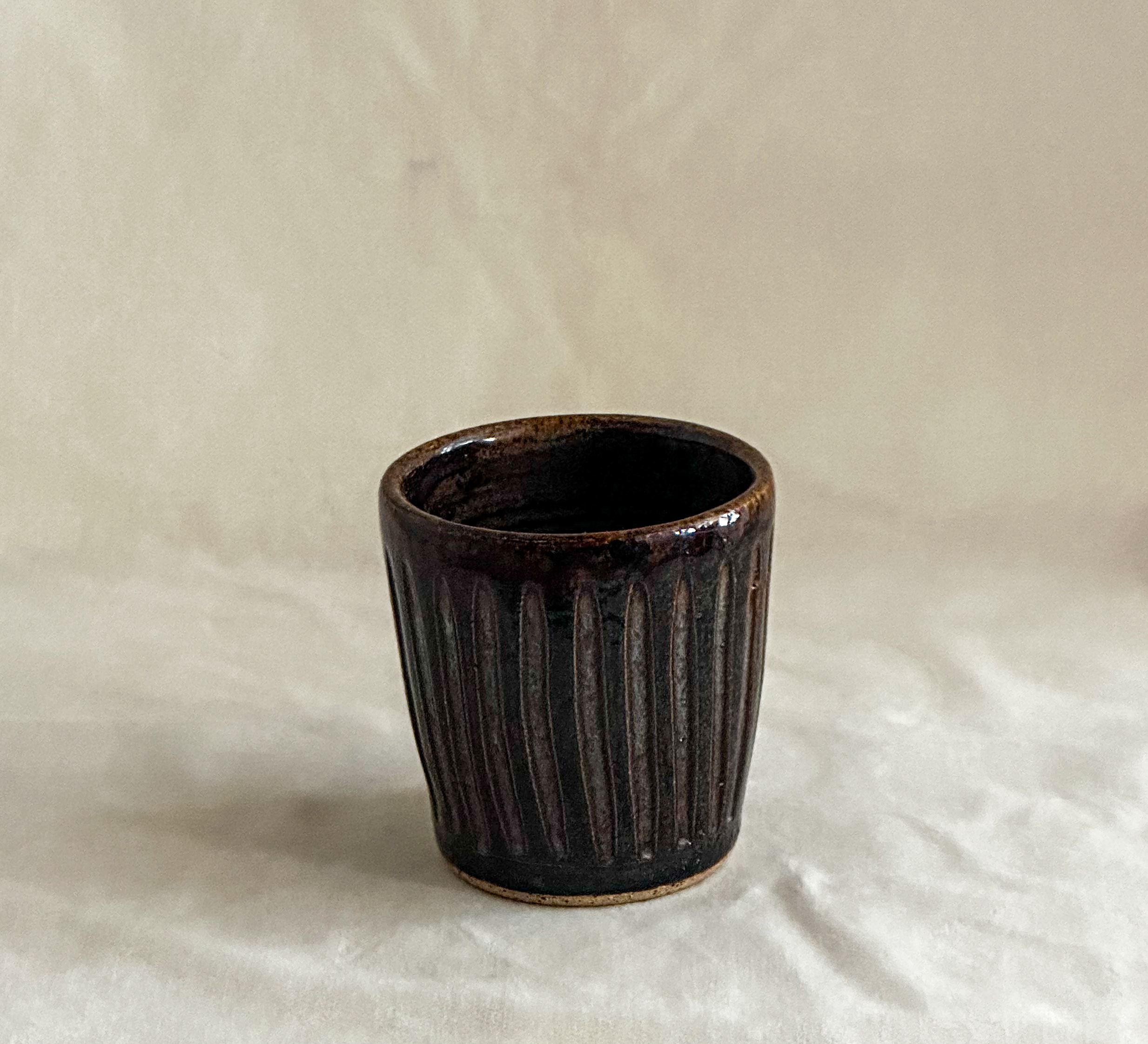 Carved tumbler