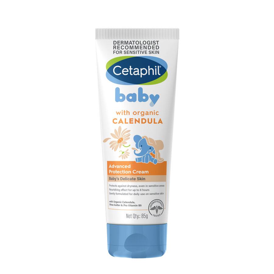 Cetaphil Baby Cream 85gm, Face & Body Moisturizing Cream  | Gentle & Soft with Organic Calendula