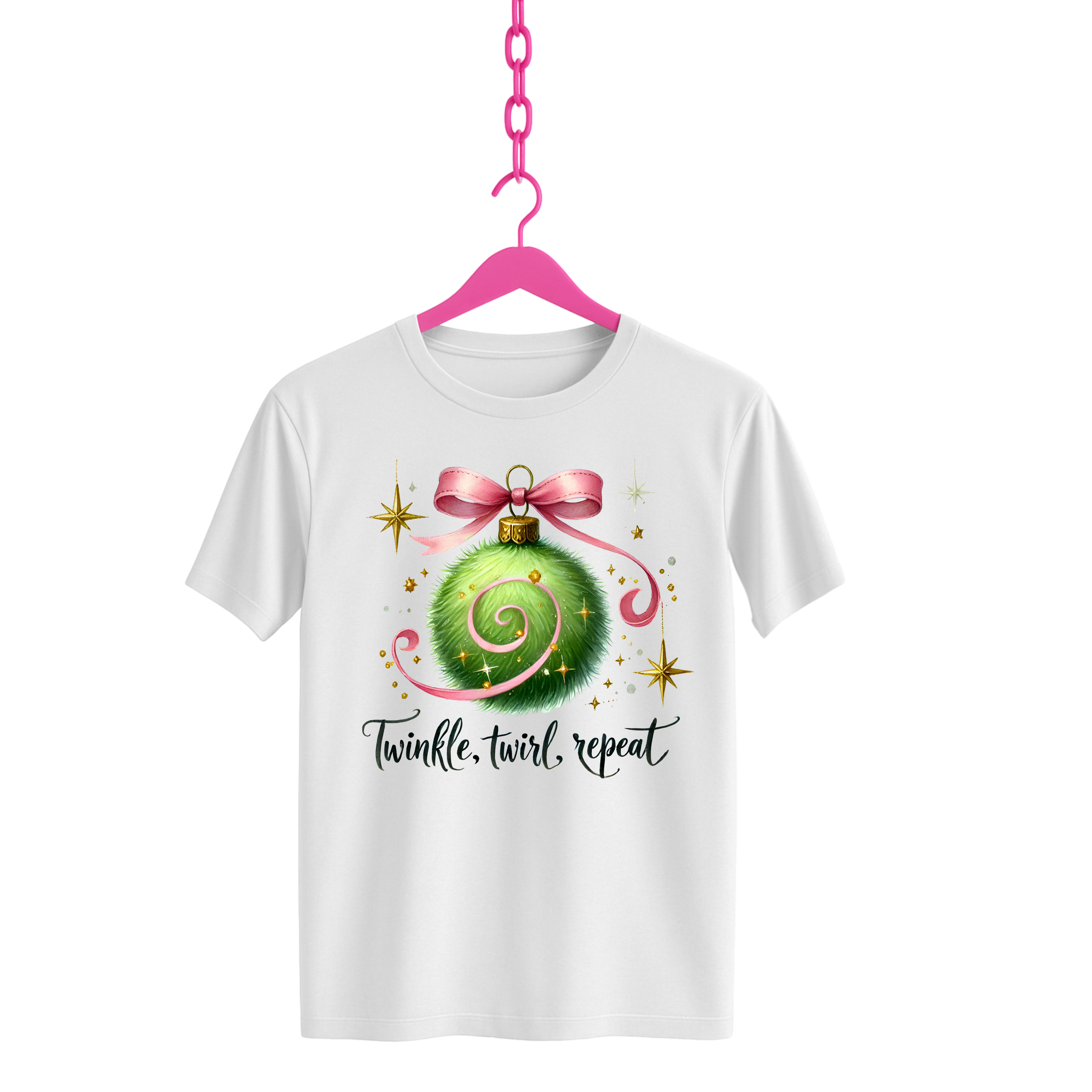 Twinkle, Twirl, Repeat Holiday T-Shirt