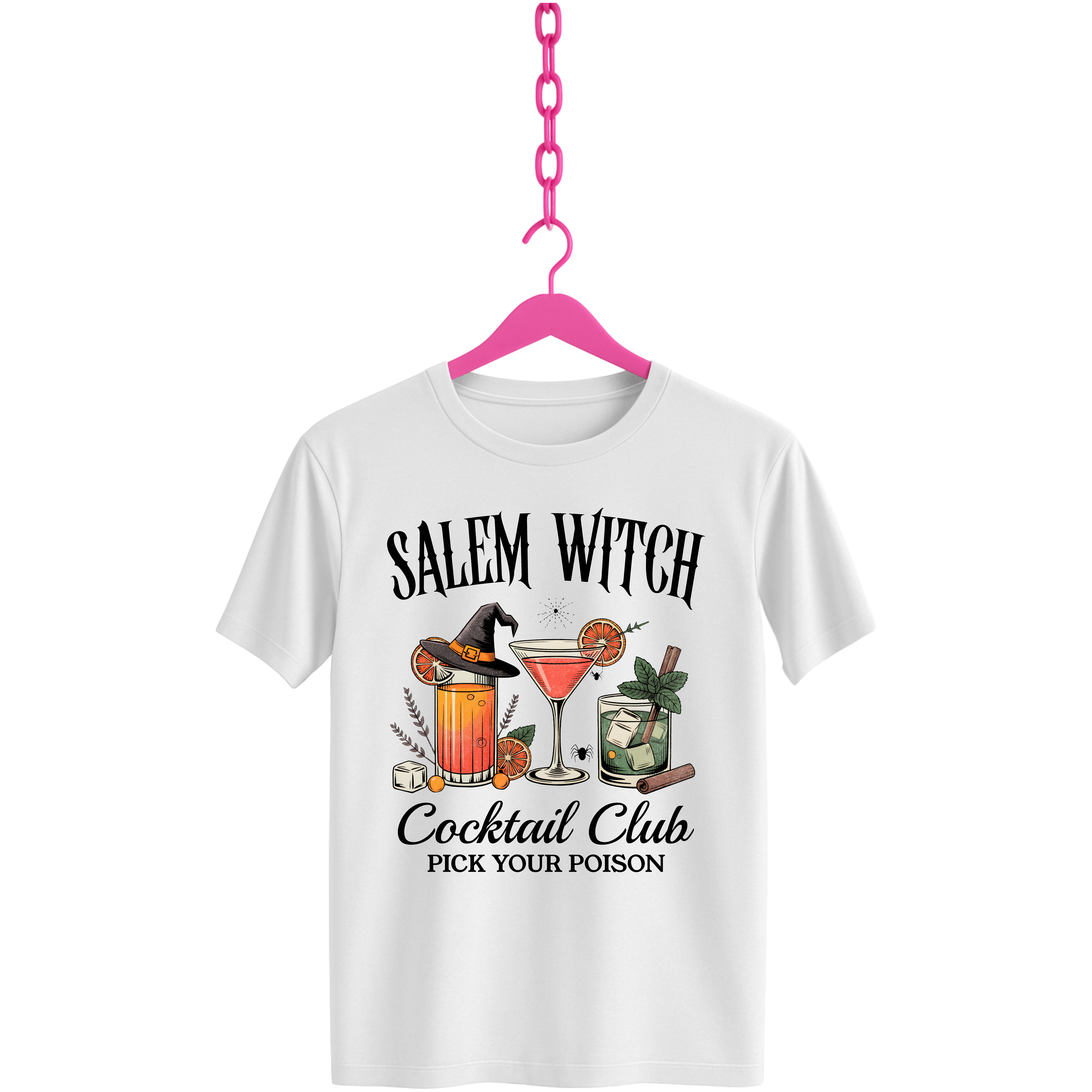 Salem Witch Cocktail Club T-shirt