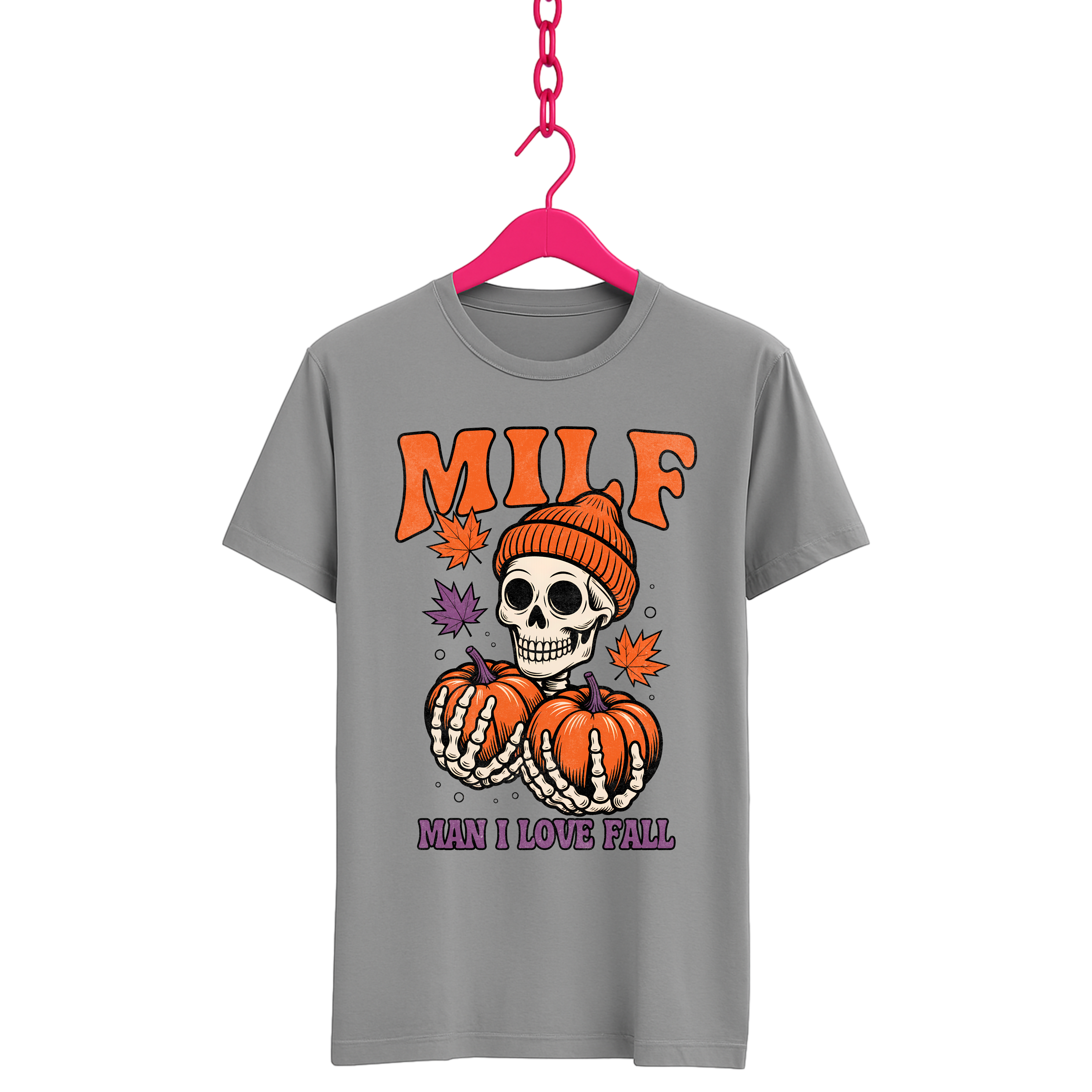 MILF Fall Theme Graphic T-Shirt