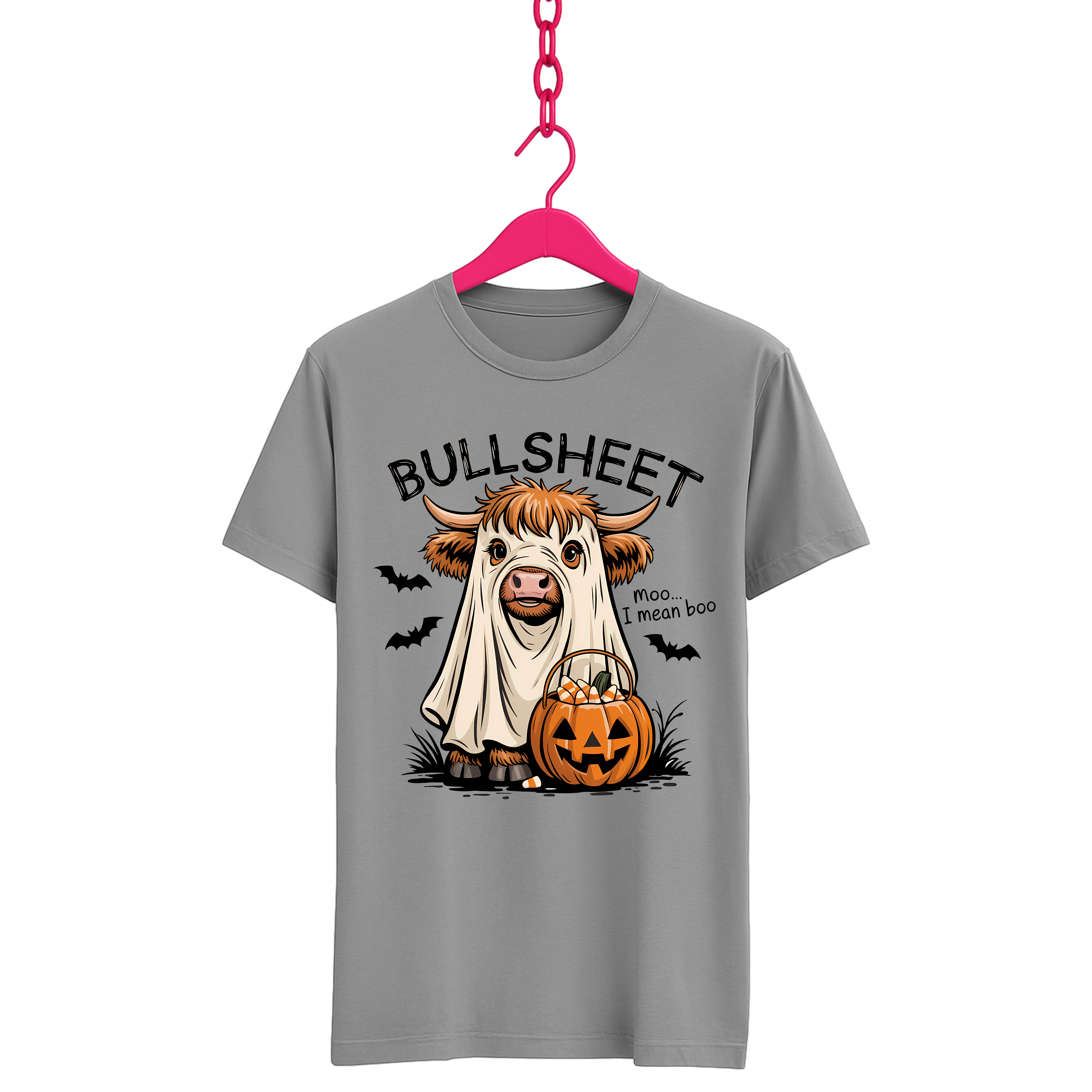 Funny Halloween Bull T-Shirt