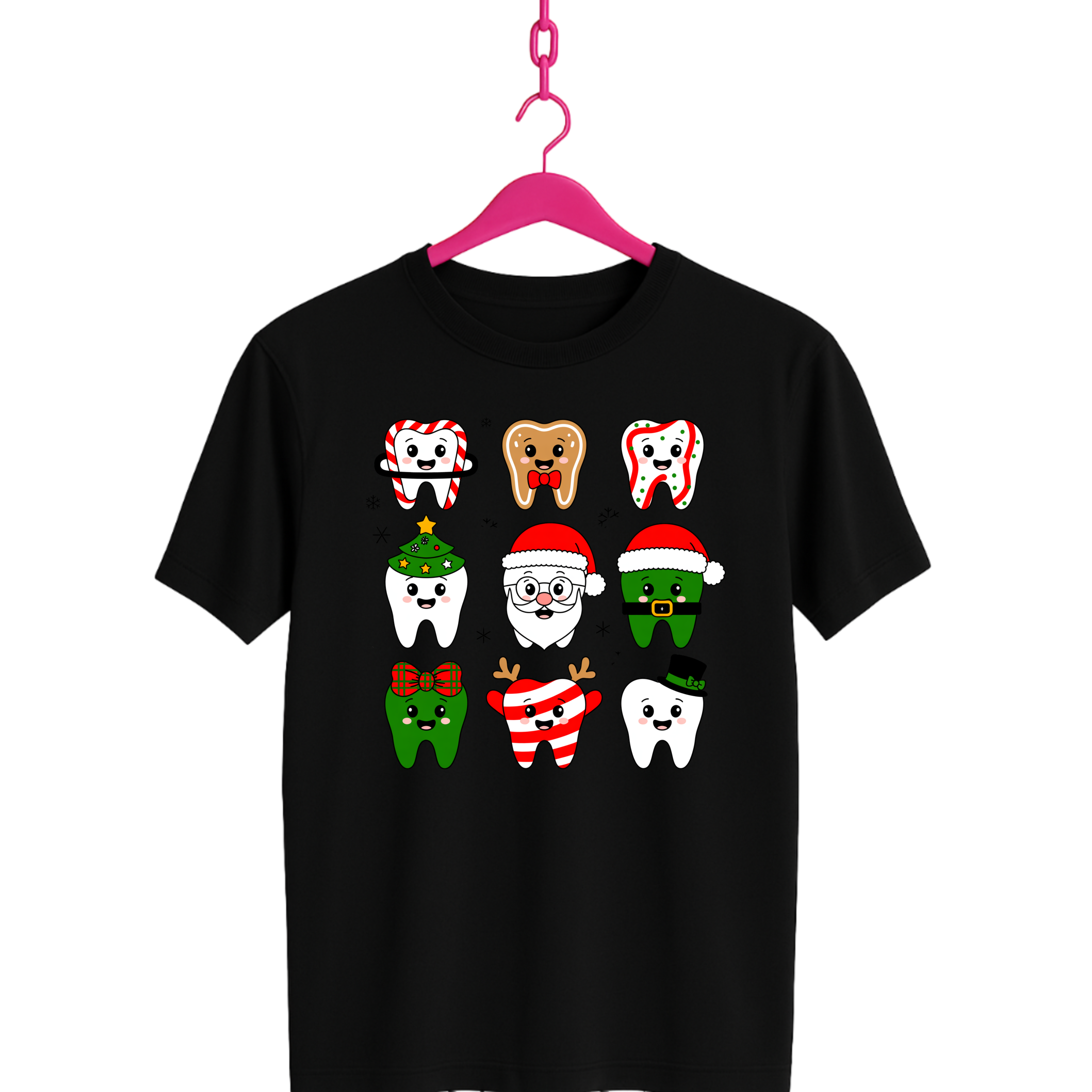 Christmas Tooth Characters T-Shirt