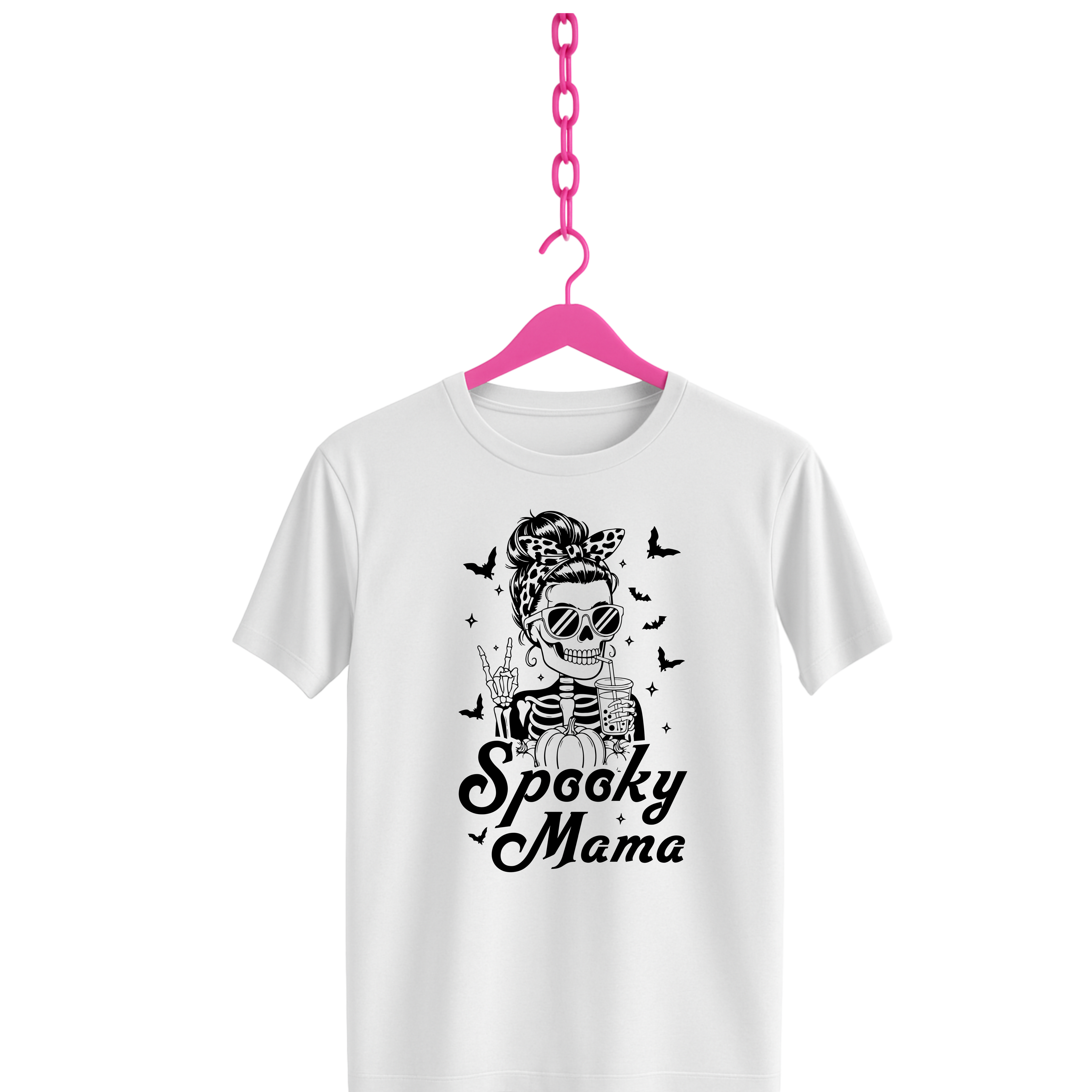 Spooky Mama T-Shirt (There's a spooky mini)